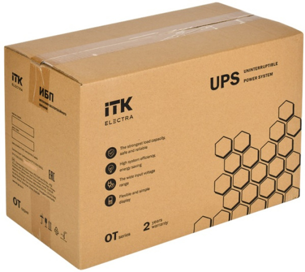 Источник бесперебойного питания ITK EOT-0003KVA-1-L