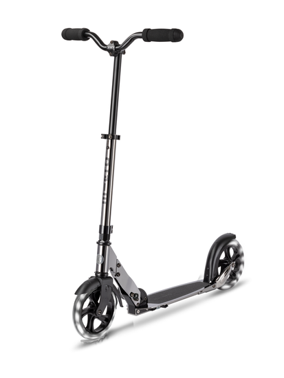 Самокат Micro Classic LED неохром черный