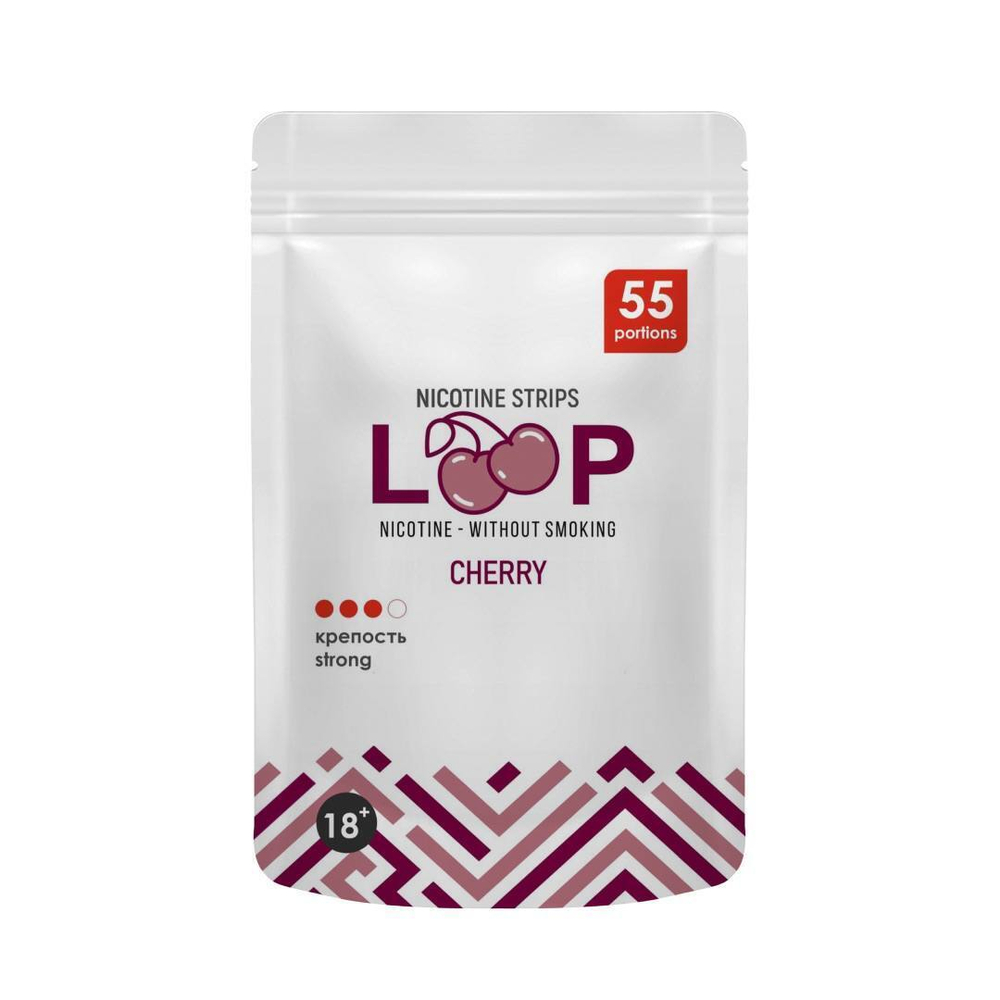 LOOP CHERRY НИКОТИНОВЫЕ ПЛАСТИНКИ (6 МГ) - ВИШНЯ