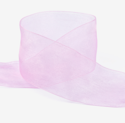 Лента капроновая 50 мм "BLITZ", фасовка 5.4 м, 058 розовый