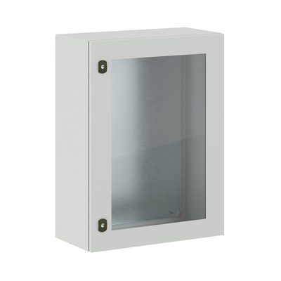 Корпус навесной уличный ST Outdoor с М/П с прозрачной дверью ВxШxГ 800x600x300 мм, IP66