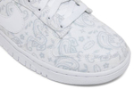 Кроссовки Nike Dunk Low Ess "White Paisley" (Женская размерная сетка)