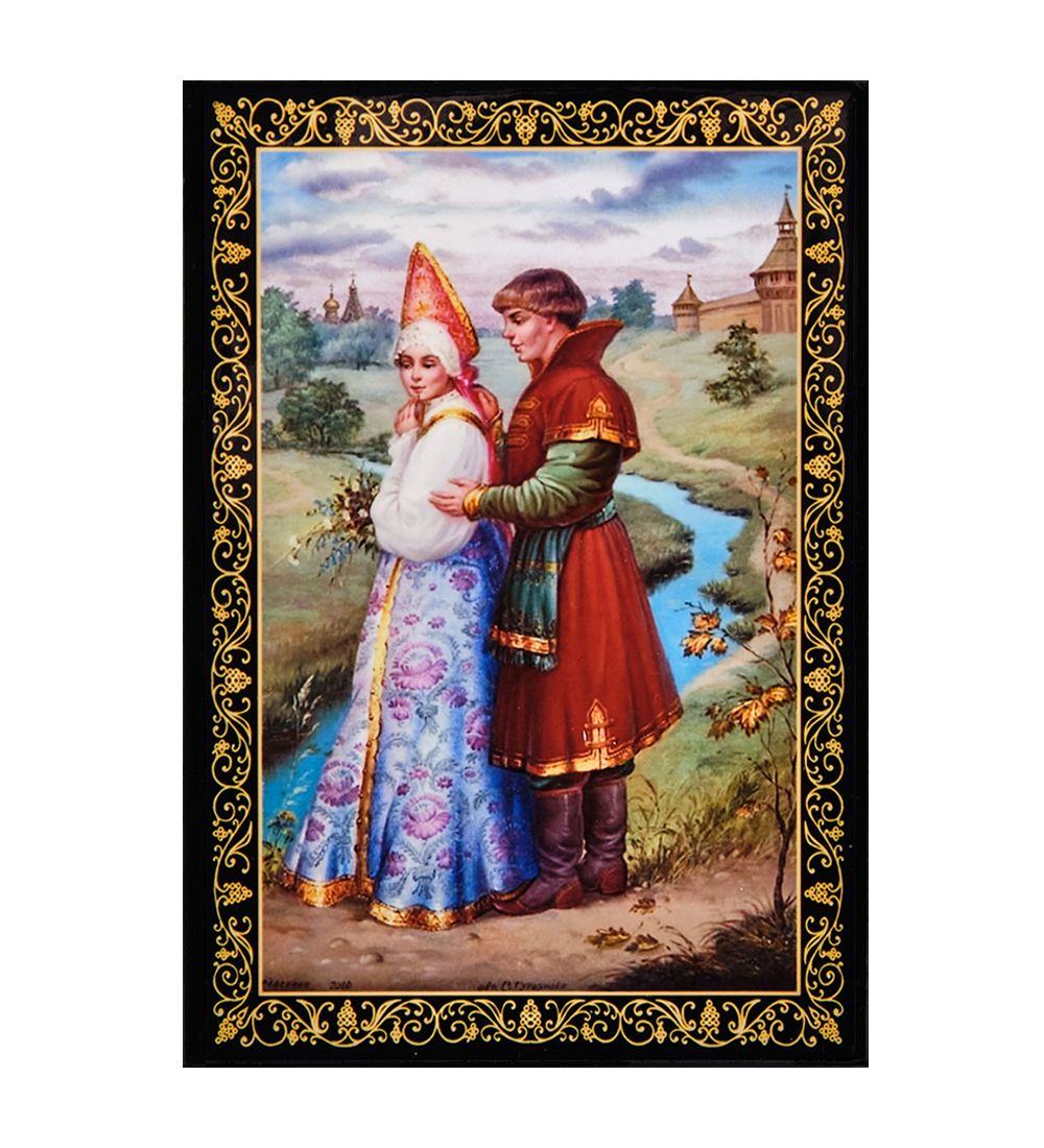 ШК-11/15-F Шкатулка в технике декупаж (11х16х4)