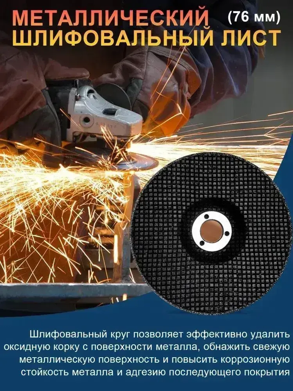 Диски для мини ушм 75x10mm/ набор 8 шт/Kруг шлифовальный, полировальный круг, диск пильный по дереву, круг отрезной