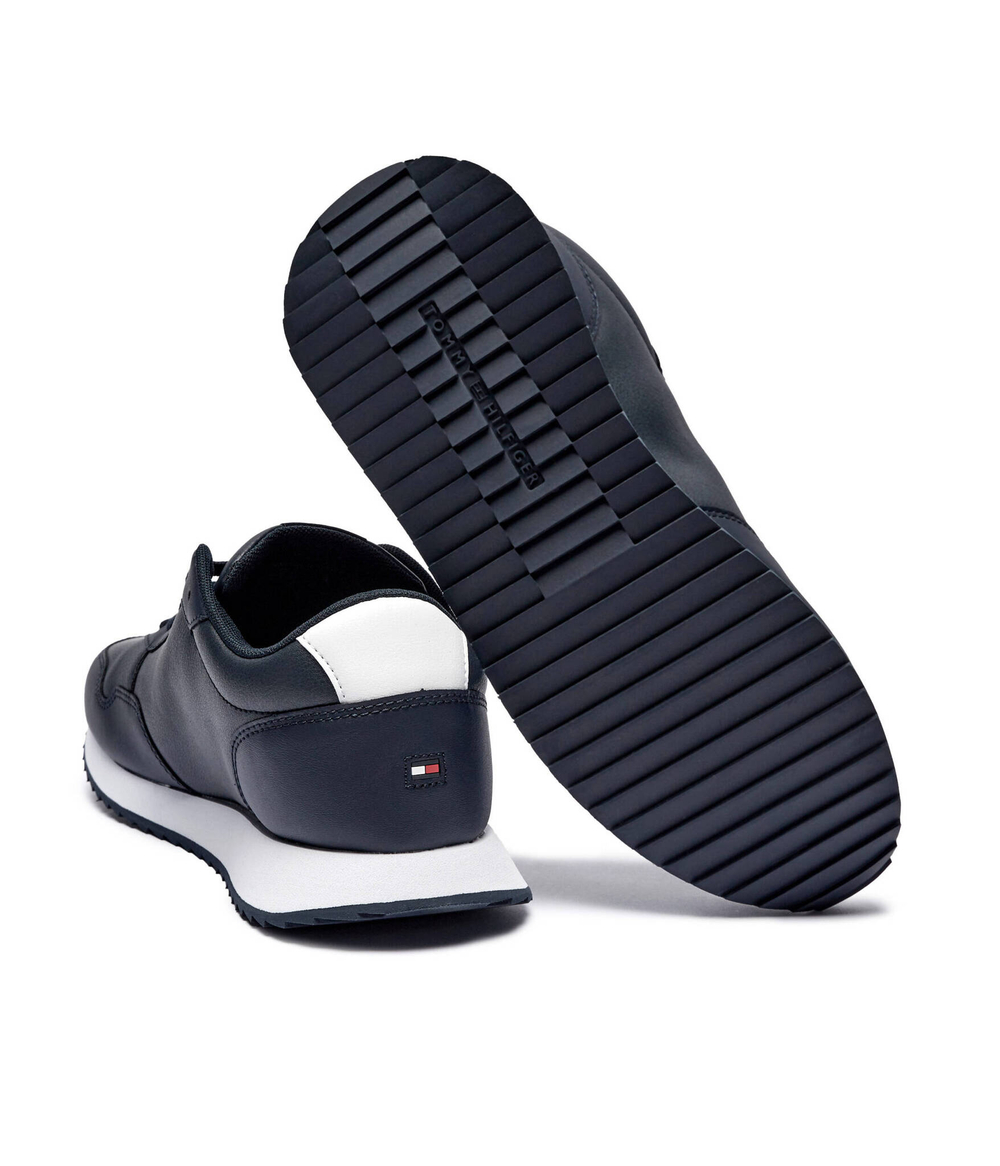 Кожаные кроссовки Tommy Hilfiger - темно-синий(FM0FM05121)
