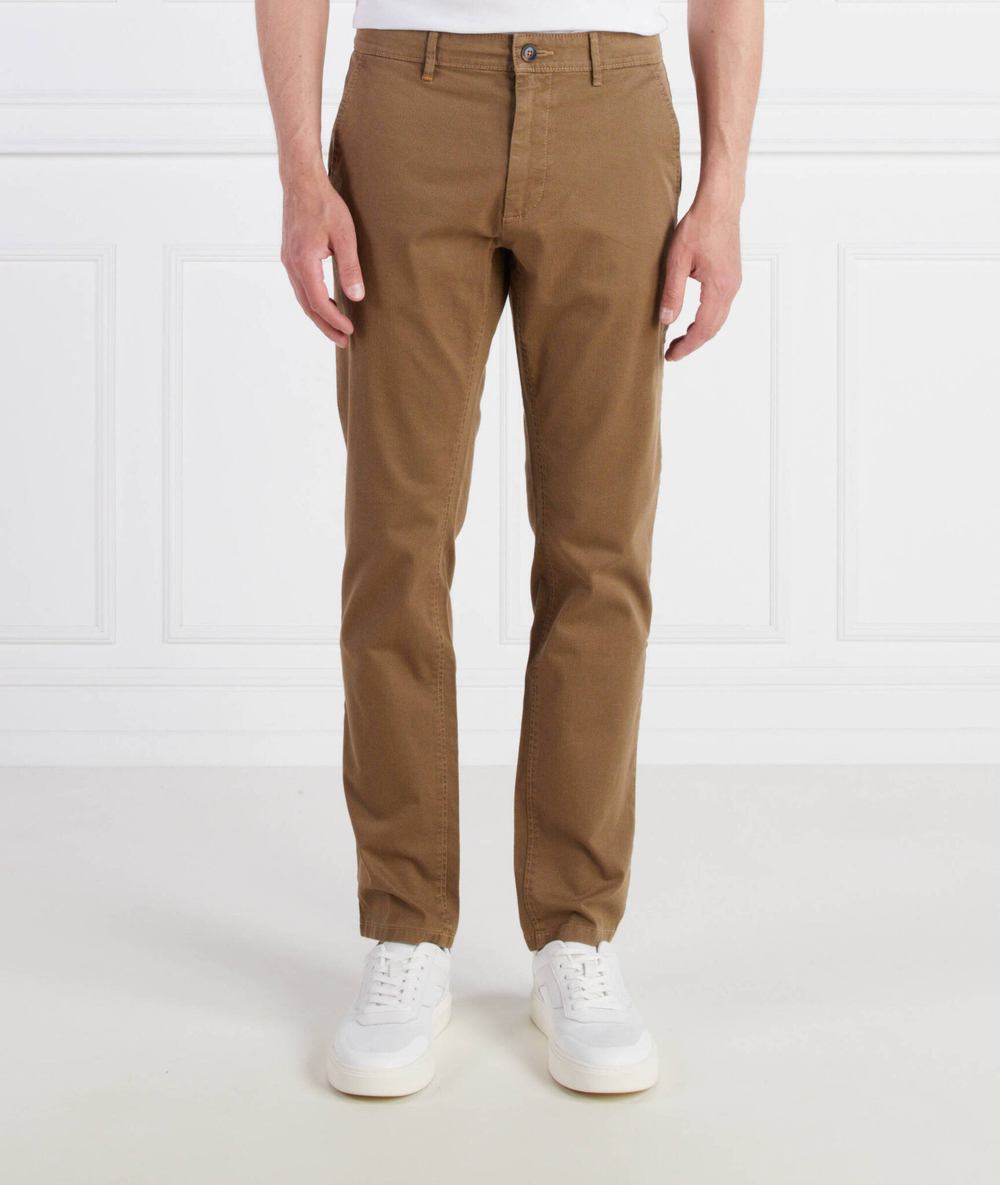 Брюки Chino BOSS ORANGE - хаки(50494351)