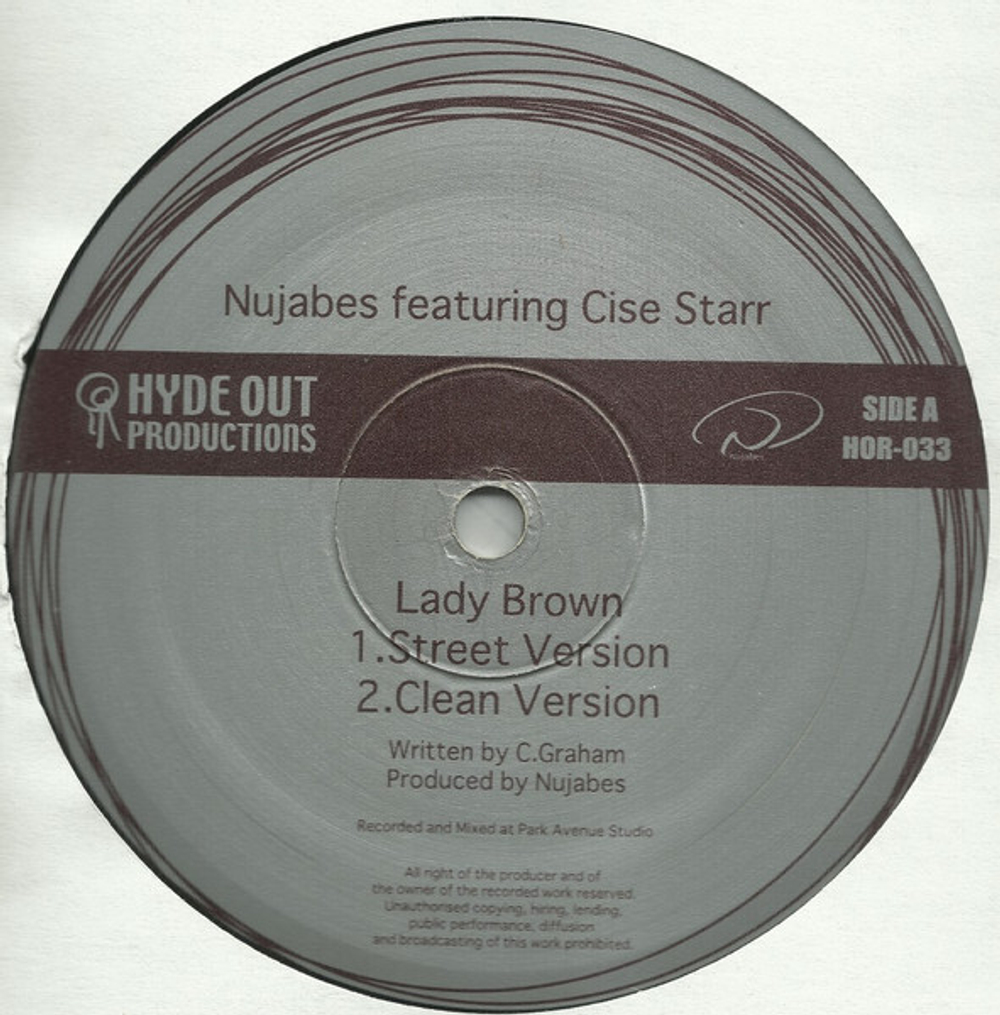 Nujabes - Lady Brown - 2003 Japan Only 12'' Single