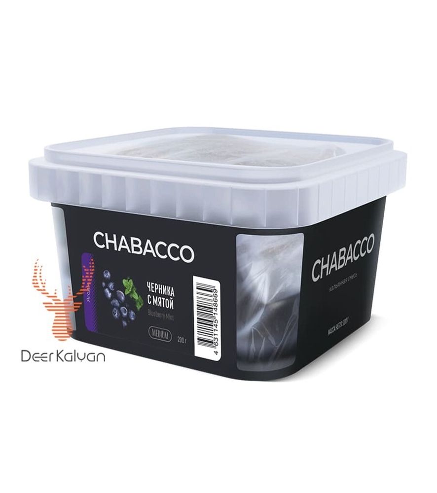 Chabacco &quot;Blueberry Mint&quot; (Черника с Мятой) Medium 200 гр.