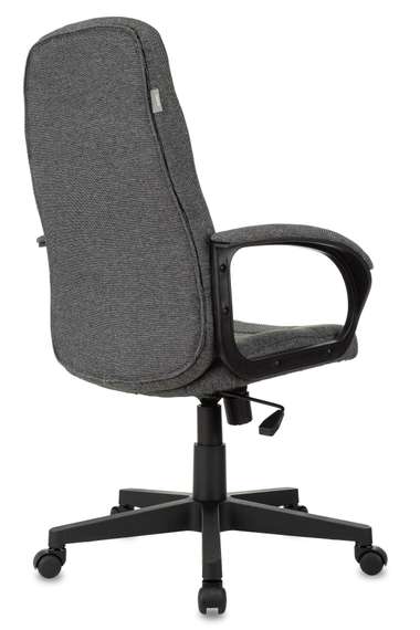 Кресло руководителя Бюрократ CH 002 серый 3C1 крестов. пластик