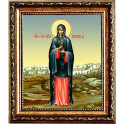 Мария Персидская мученица. Икона на холсте.