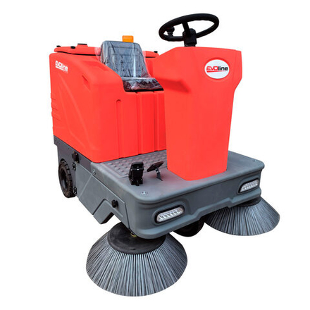Подметальная машина EVOline SWB 1400 T с З/У и АКБ LiFePo4 емкостью 100 Ah