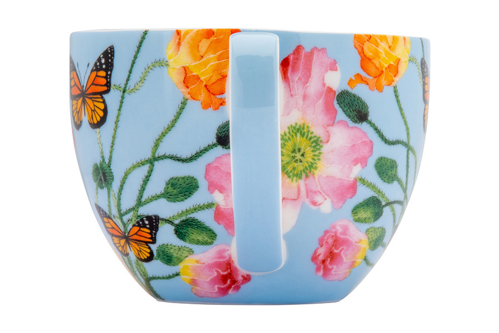 Чашка с блюдцем 400мл Maxwell&Williams Маки