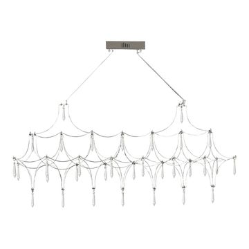 SL6603.103.17 Светильник подвесной ST-Luce Хром/Прозрачный LED 1*17W 4000K GRAVETTA