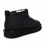 Угги Ugg Women's Classic Ultra Mini Black Leatner