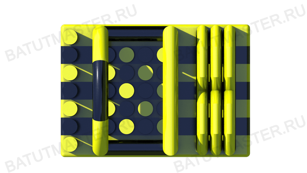 Надувной модуль препятствий «Частокол»