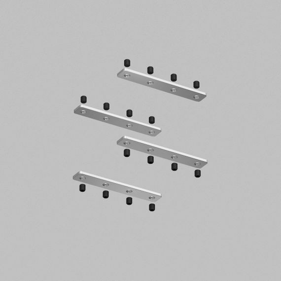 Соединитель прямой Denkirs Smart Slott TR2018-AL