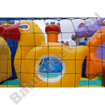 Большая надувная горка "Ящер 2"