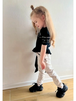 Футболка с воланами