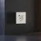 Накладка для розетки с заземлением и защитными шторками, с USB A+C, S70 (хлопок) vls001013