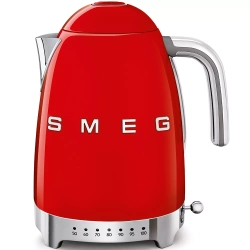 Чайник электрический с регулируемой температурой, SMEG KLF04RDEU, красный