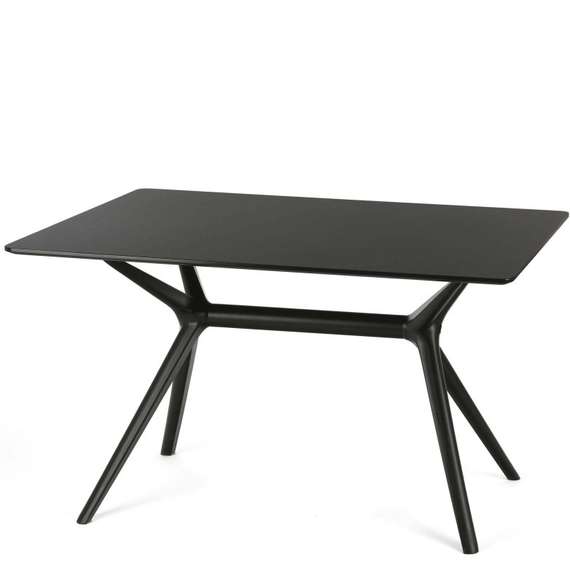 Обеденный стол BB 120x80 см, черный