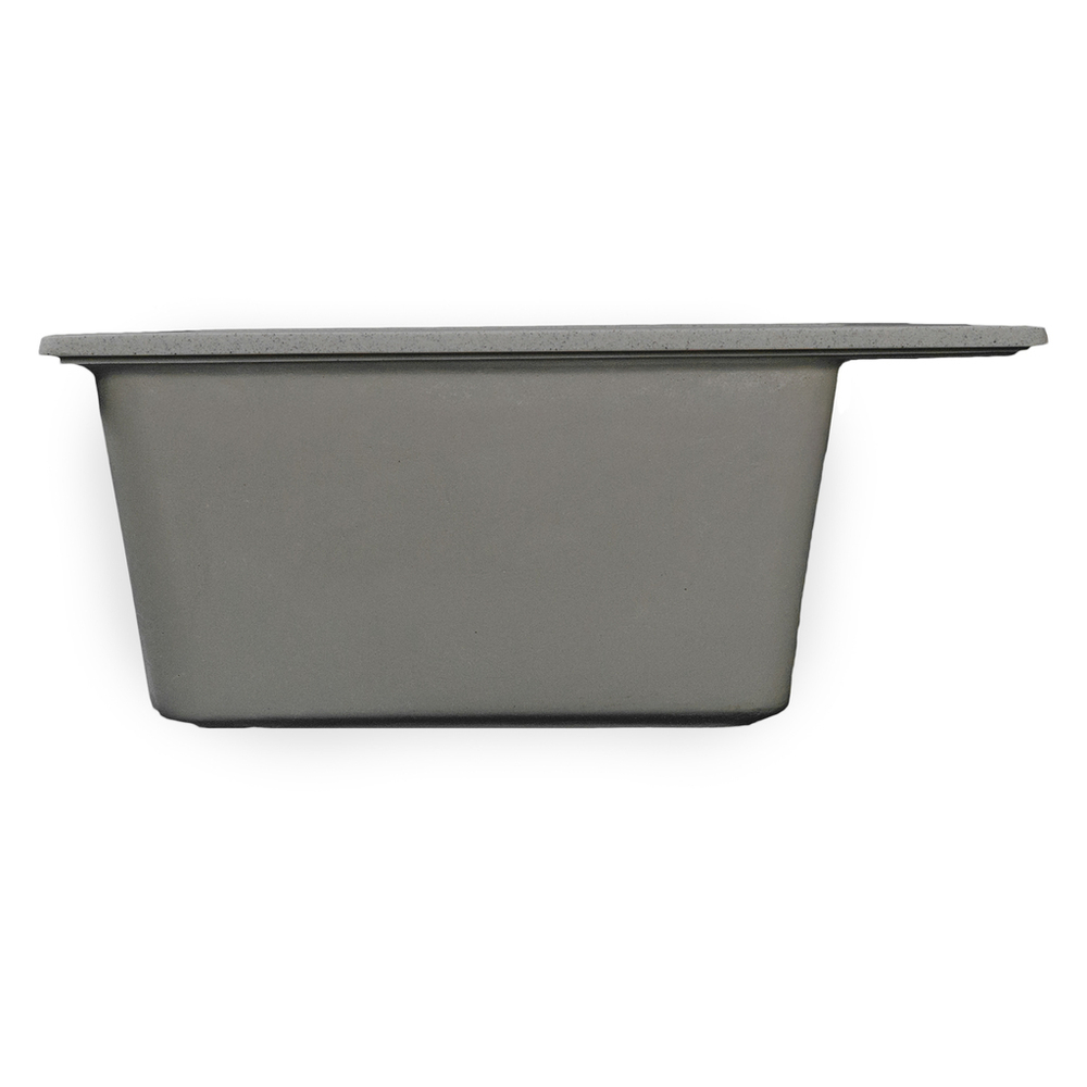 Мойка ML-GMS121 СТАНДАРТ прямоугольная, темно-серый (309), 555*495*190мм