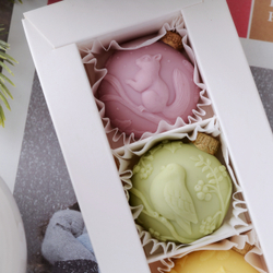 Набор "Новогодние шарики" с животными #1