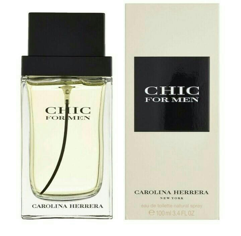 Carolina Herrera Chic for Men Туалетная вода муж, 100 мл