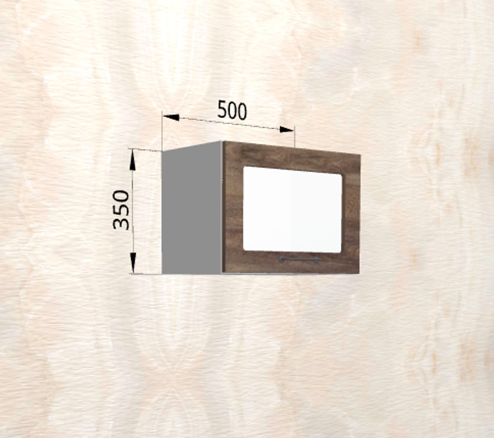 Лофт Дуб бурый ПГС 500