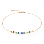 Колье Coeur de Lion Multicolour Gold 5076/10-1516