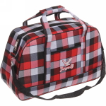 Сумка дорожная «Travel», на молнии, одно отделение, один боковой карман, красный принт, 48*29*18см