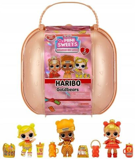 Кукла LOL Surprise - Чемодан куколок лол - Три куклы ЛОЛ в наборе Loves Mini Sweets Haribo 119906