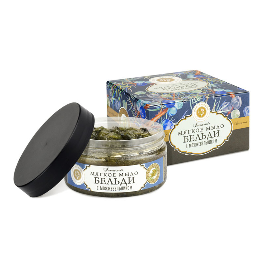 Мягкое мыло Бельди С ягодами можжевельника, 200 г (5,14 б)
