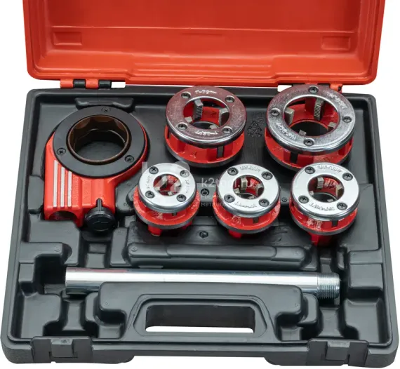 Клупп ручной Ravic RV-360 с набором головок, 3/8″-1 1/4″, 5 шт.