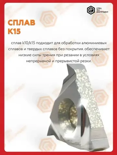 Пластина 16IR A60 K15 DESKAR 10 штук