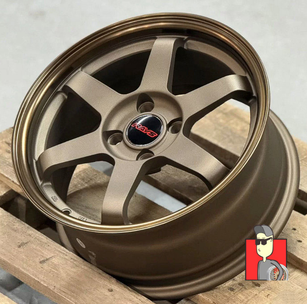 Комплект дисков Rays TE37 15x7 et38 4x100
