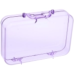 Шкатулка пластиковая «KiKi HAUS», чемоданчик, цвет сиреневый, 17.8*11.8*5см (в пакете)