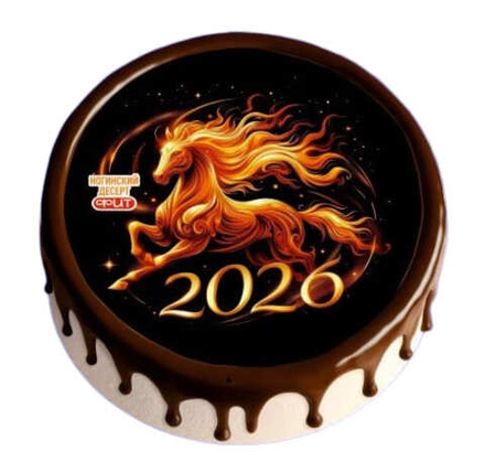 Торт мороженое "Огненный скакун" Тирамису 350г. Ногинск