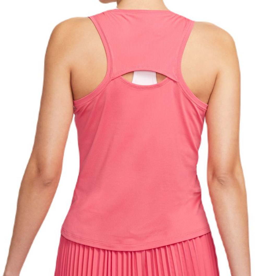 Женский топ теннисный Nike Court Dri-Fit Victory Tank - Розовый