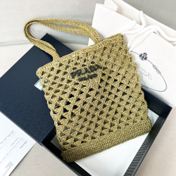Prada Crochet Tote Bag