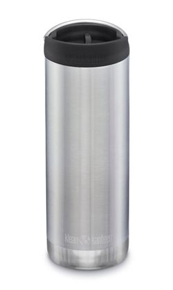 Термокружка Klean Kanteen TKWide Cafe Cap 16oz (473 мл) Brushed Stainless