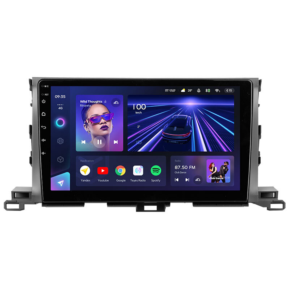 Teyes CC3L 10,2"для Toyota Highlander 2013-2018