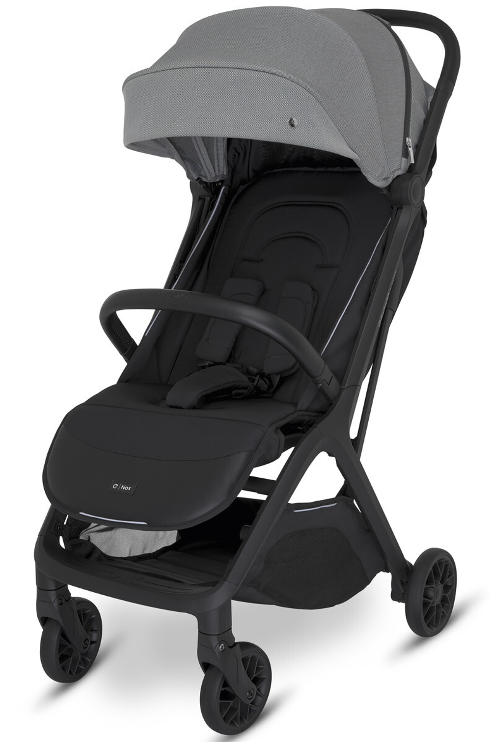 Детская прогулочная коляска Espiro Nox Серый (Silver Moon 27/2022)