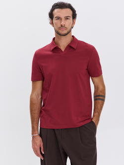 Футболка-поло трикотажная повседневная