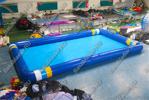 Надувной бассейн «Голубая лагуна» 4*4*0,5 м