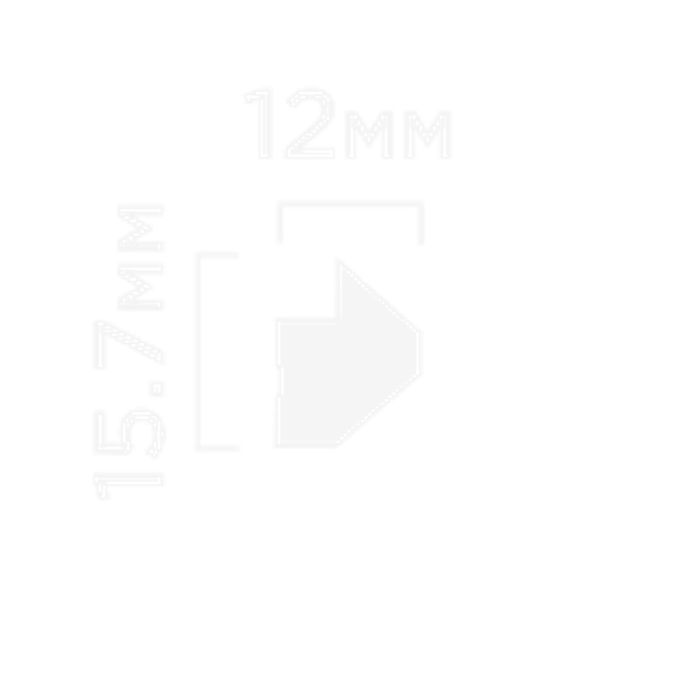 Финишный молдинг HiWood, 270x1,6 см