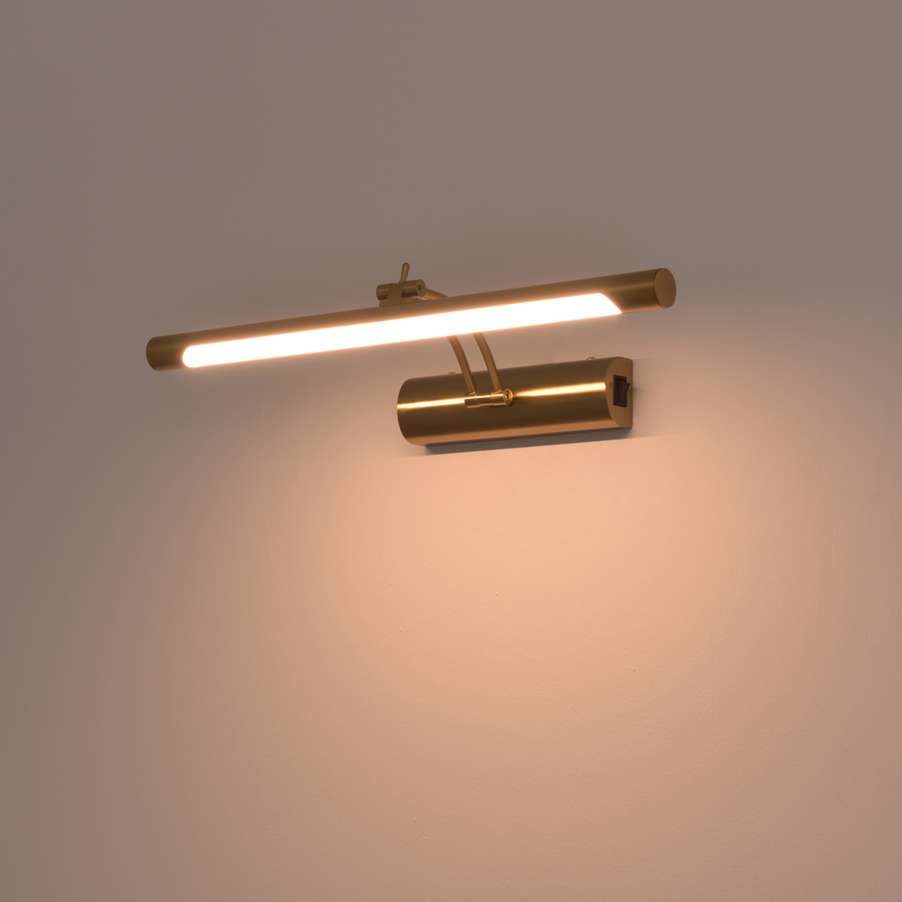 201111 Бра NOCE LED 9W 550LM ЛАТУНЬ 3000/4000/6000K