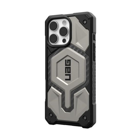 Чехол UAG Monarch Pro для iPhone 16 Pro Max титан (Titanium) 114457113636