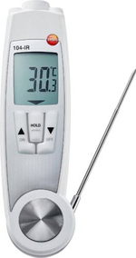 Термометр Testo 104 c ИК сенсором + поверка 0560 1040/001