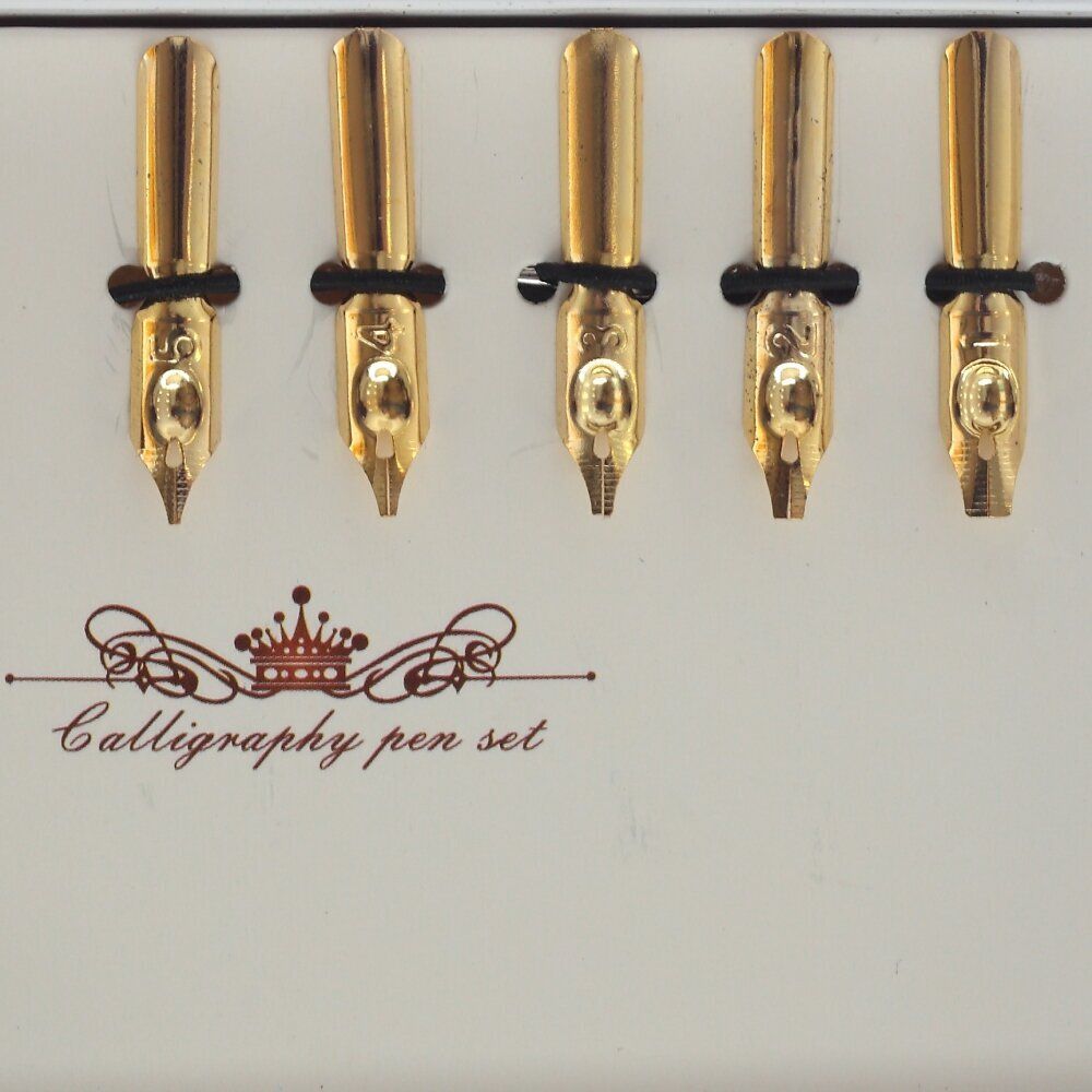 GAEM Набор подарочный: ручка перьевая, чернильница, подставка д/ручки, 5 наконечников, L22 W10 H4 см